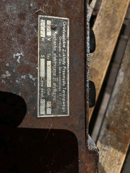 Sprzedam kuchenkę elektryczna płytkowa