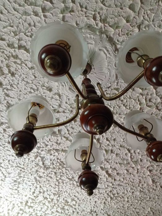 Conjunto de 5 (cinco) Candeeiros Vintage SALA