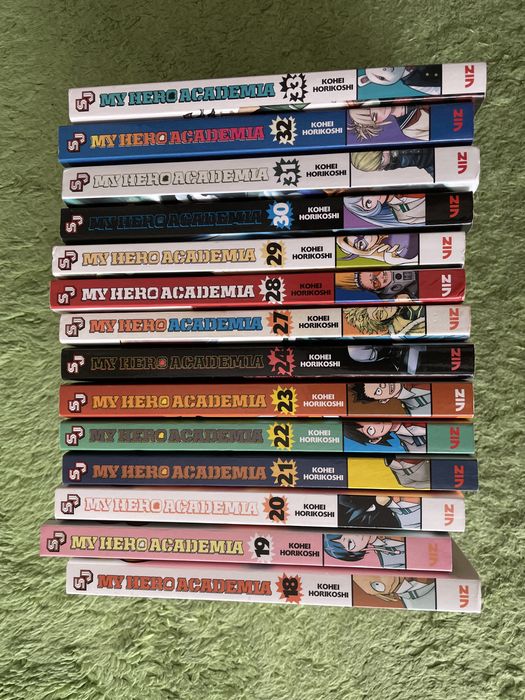 My hero academia mangás inglês