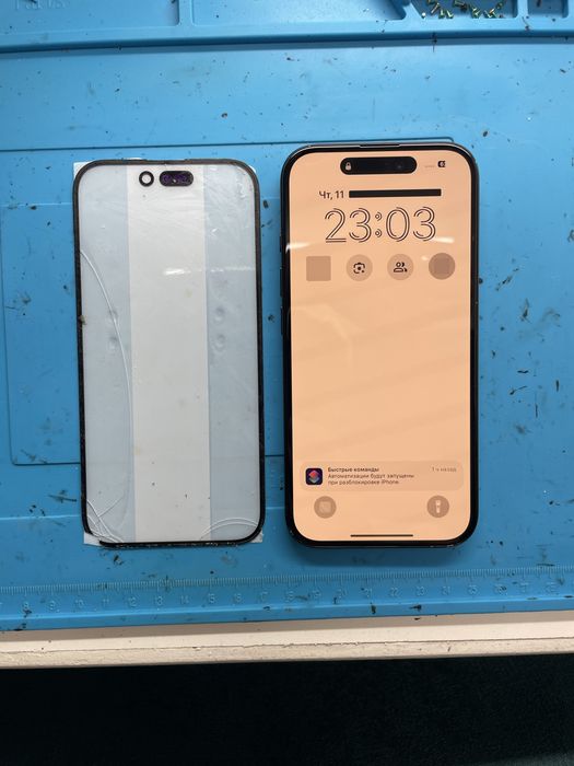 Заміна скла дисплею pixel samsung xiaomi iphone