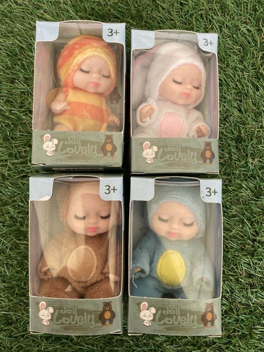 Bonecas Bebé Mini Animais