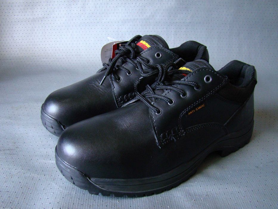 Туфли - полуботинки DR.MARTENS с металлическим подноском 44 - 45р. ( 30 см.)  steel