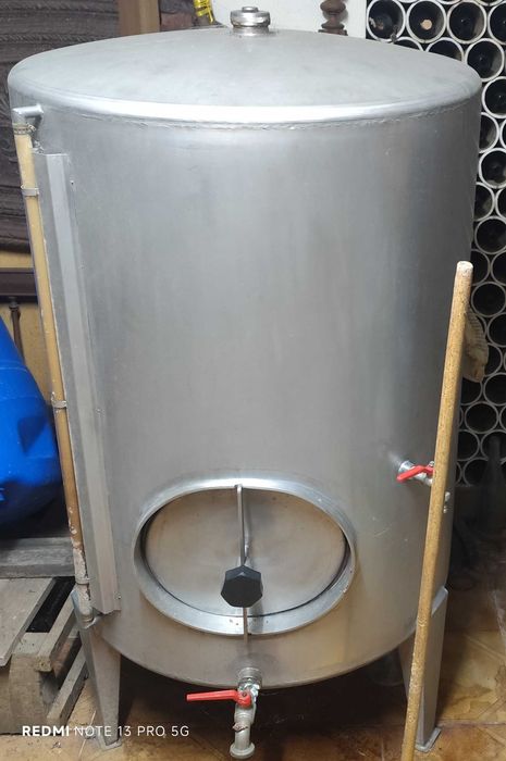 Depósito/Fermentador em Inox com Torneira