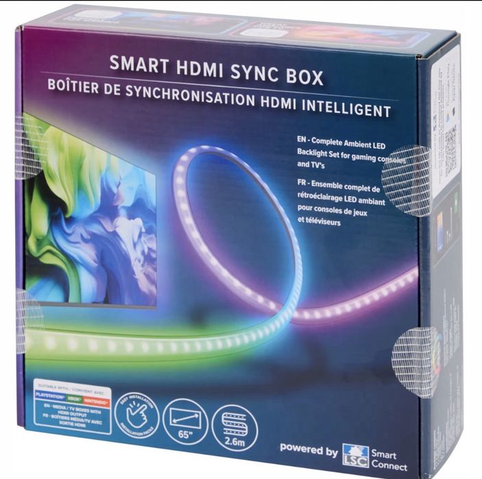Oświetlenie TV LED SMART HDMI 2.6m