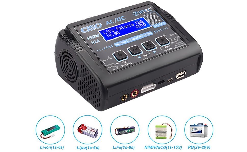 Vendo carregador/balanceador baterias + duas baterias lipo