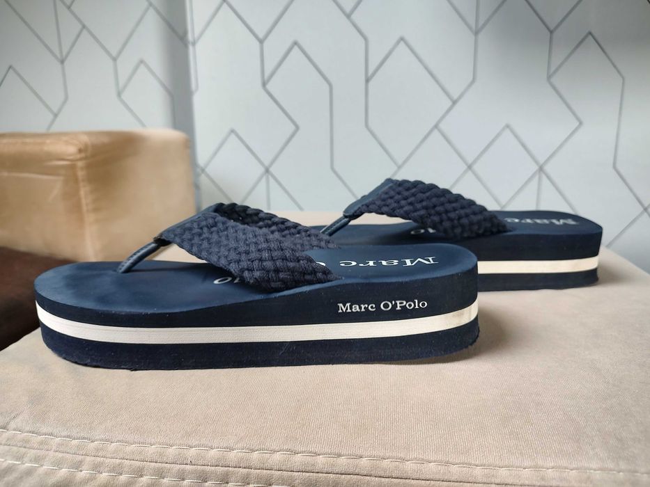 Marc O'Polo japonki unisex błękit królewski