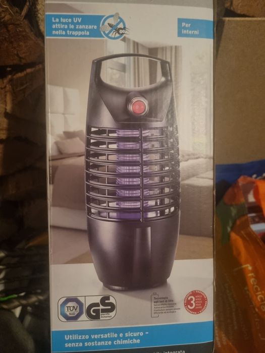 Lampada UV mata insetos lidl NOVO