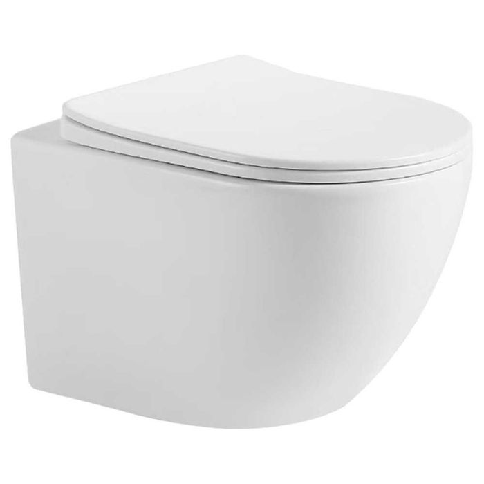 Підвісний унітаз DEVIT DBA70251111W Balance безобідковий (Італія)