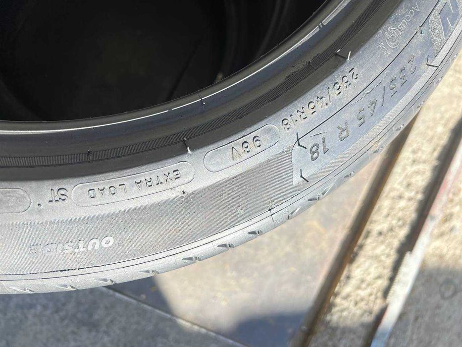 Літні Шини 235 45 R18 Michelin 2024 Year!