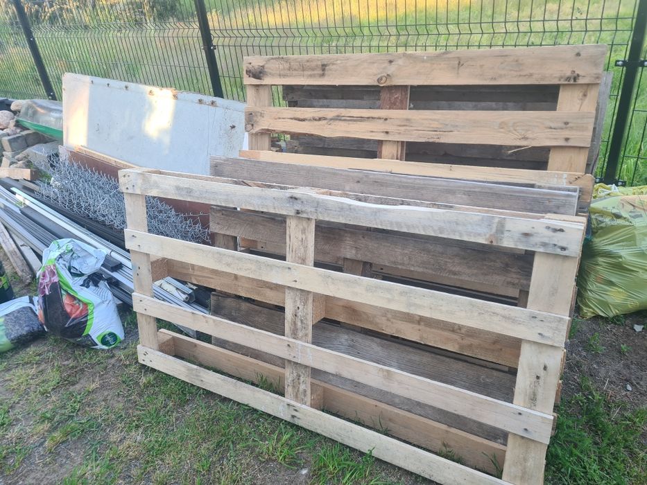 Sprzedam palety widoczne na zdjęciu