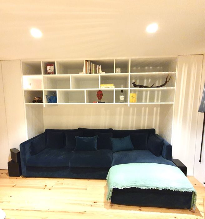 sofá de canto la redoute com chaise longue