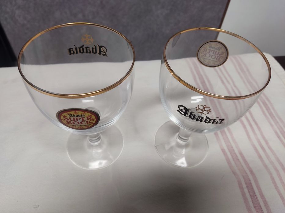 Copos edição especial Super Bock Abadia