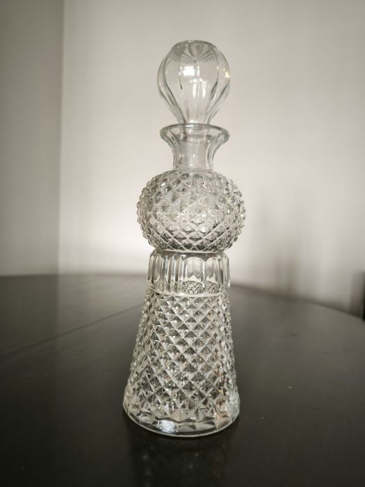 Cafeteira e 2 chávenas Bodum (novo)/Garrafa de vidro antiga