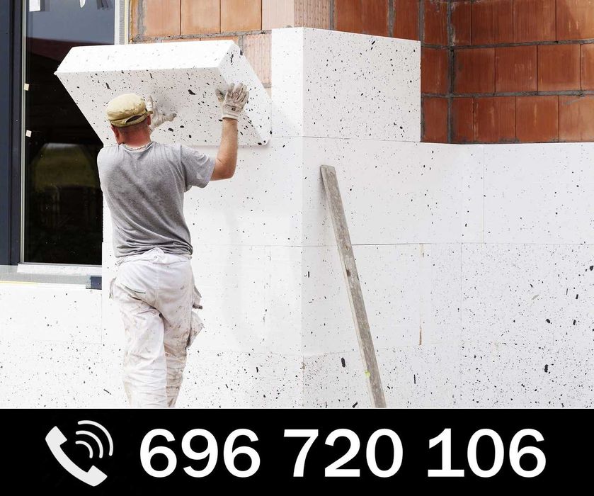 DOCIEPLENIA BUDYNKÓW Malowanie, Elewacje, Mycie dachów Szybkie TERMINY