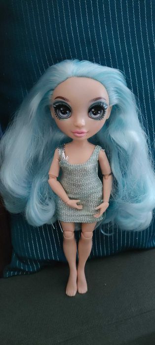 Niebieska rainbow high, lalka
