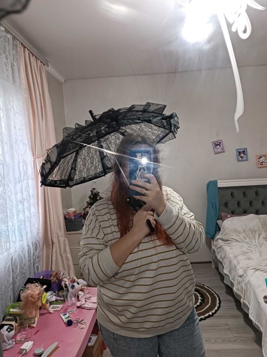 Парасолька карнавальна ,парасолька мереживна