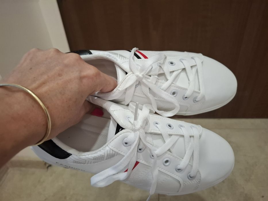 białe sneakersy męskie rozm.41