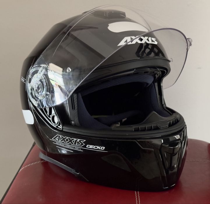Capacete integral axxis gecko sv - praticamente novo