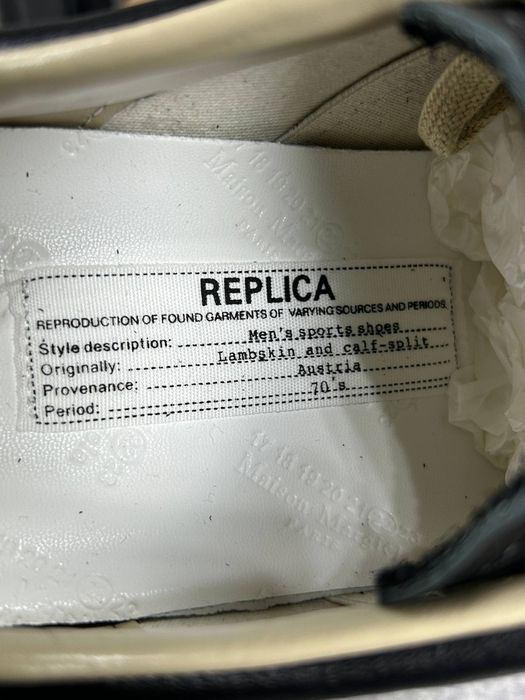 Maison margiela Replica Gats чорні кеди кроссовки кросівки кеды 43 42