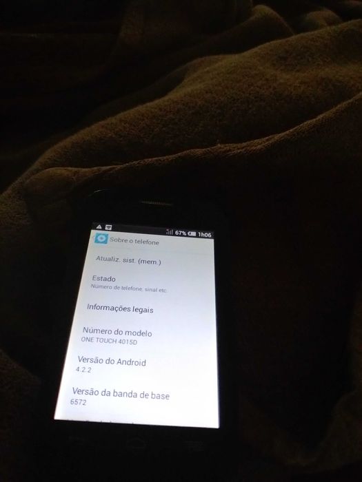 Telemóvel Alcatel a funcionar bem
