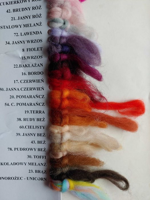 Olbrzymia czapka z wełny merynosa kapelusz handmade