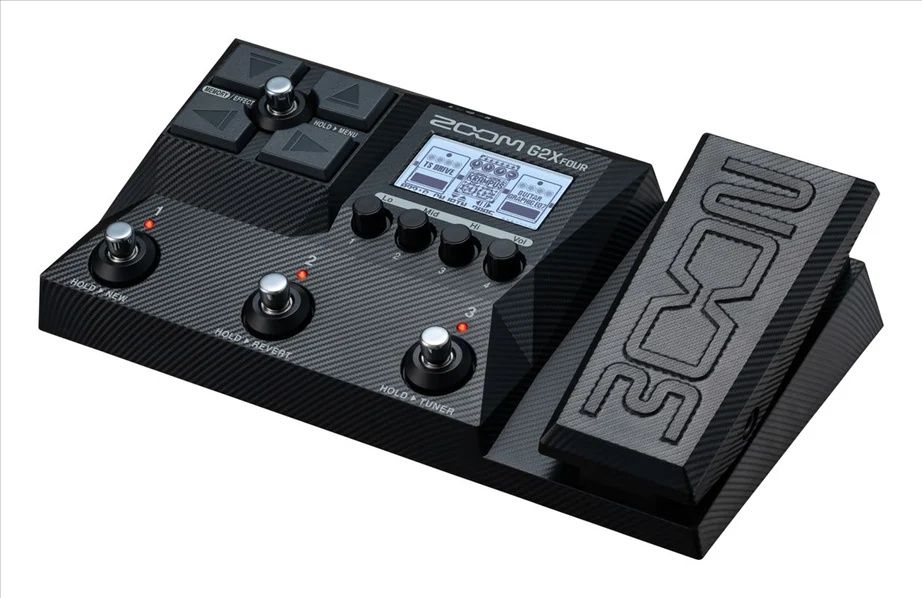 Pedaleira de Efeitos para Guitarra Elétrica Zoom G2X FOUR
