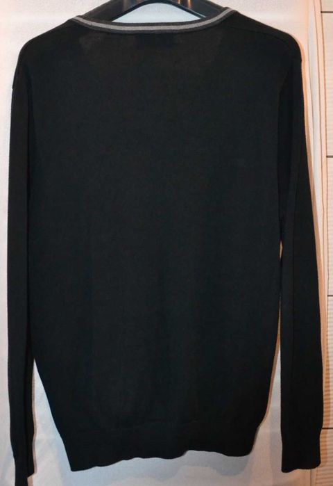 FRED PERRY Sweter Męski Rozpinany XL Kardigan Super Stan Bawełna