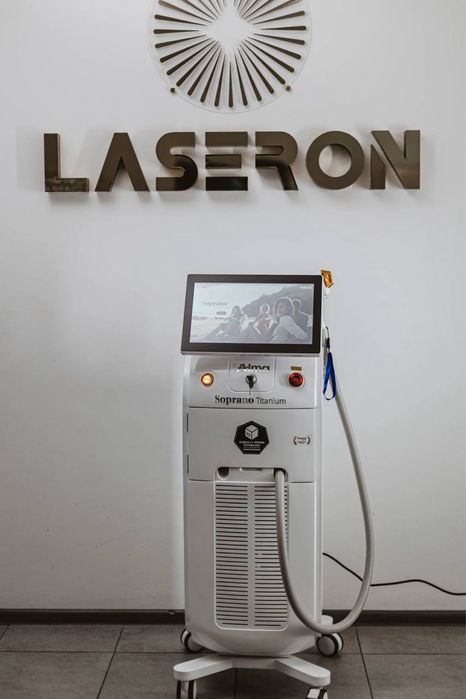 Soprano Titanium диодный лазер 808 нм купити лазер з охолодженням ICE