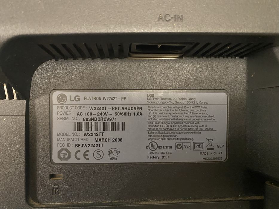 Монитор Lg Flatron