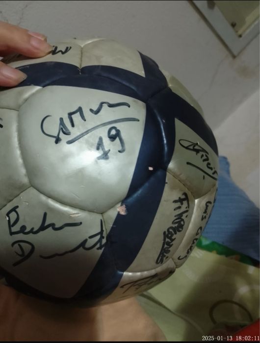 Bola Euro 2004 Assinada Adidas