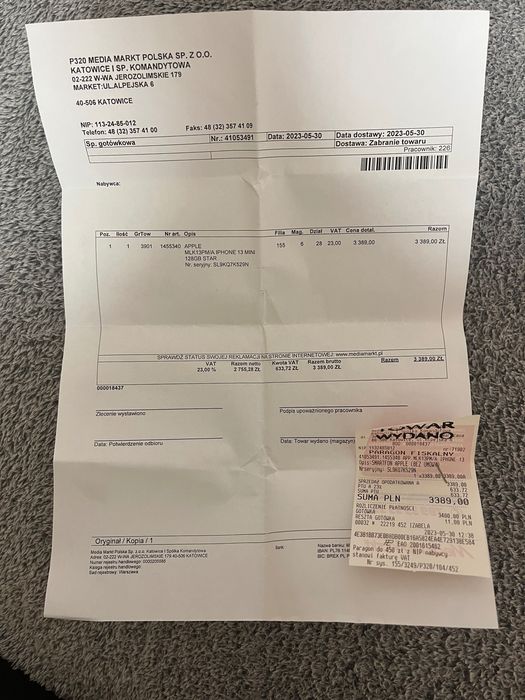 iPhone 13 mini 128GB kondycja 100%