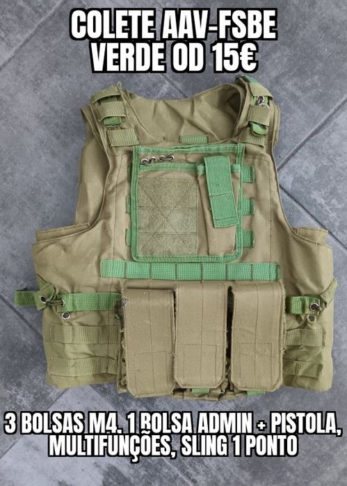 . Colete airsoft