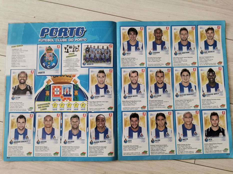 Caderneta Cromos (Panini) Liga Portuguesa