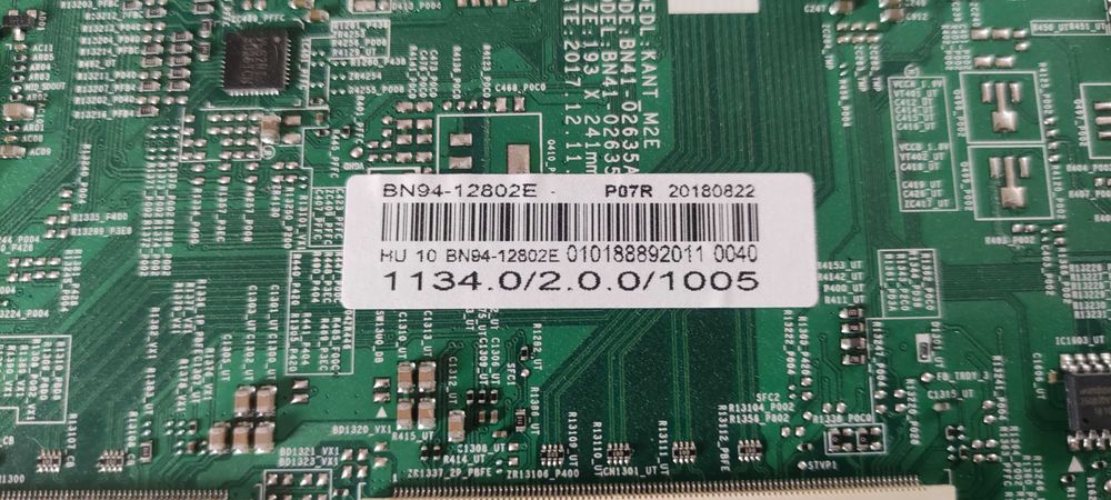 Telewizor Samsung UE55NU7179U części