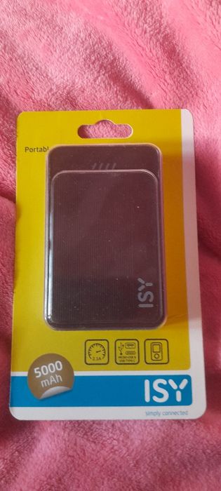 Powerbank portable IPP 5000-C-BK ISY