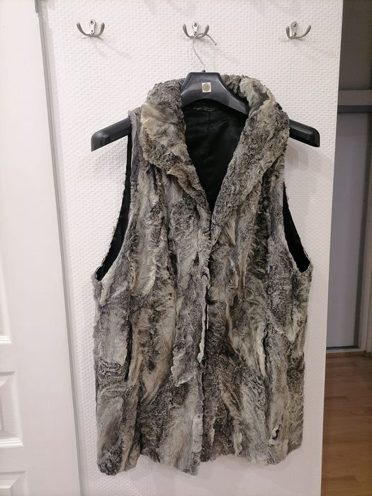 Karakuly kamizelka naturalne futro