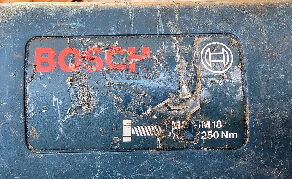 Klucz udarowy Bosch GDS 18 E 500W 250 Nm