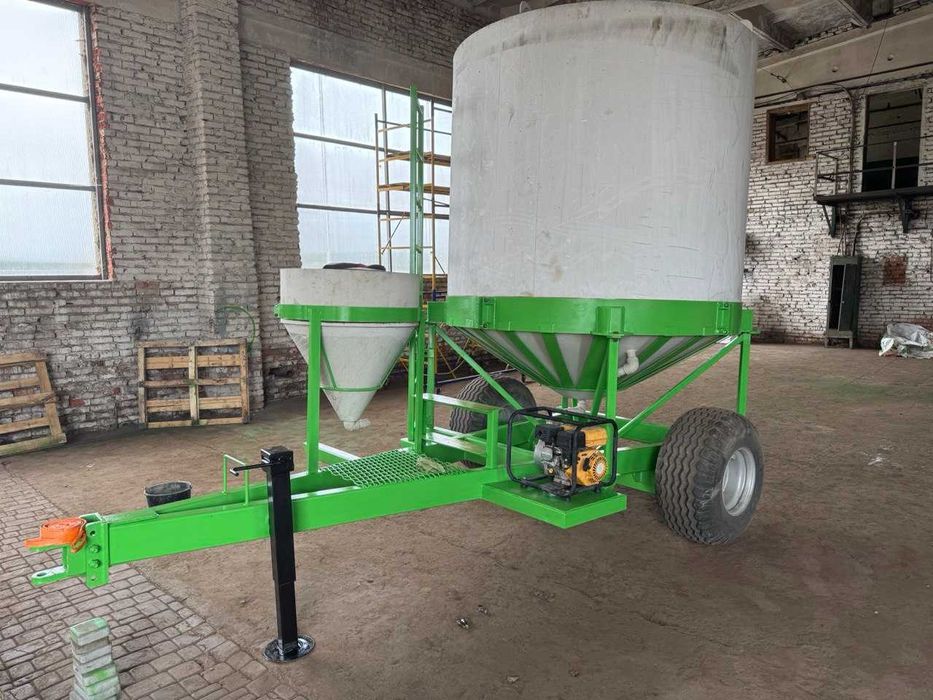 Перетрушувач компосту з бочкою 3 метра - А.ТОМ 3000 Plus  ІДЕАЛ