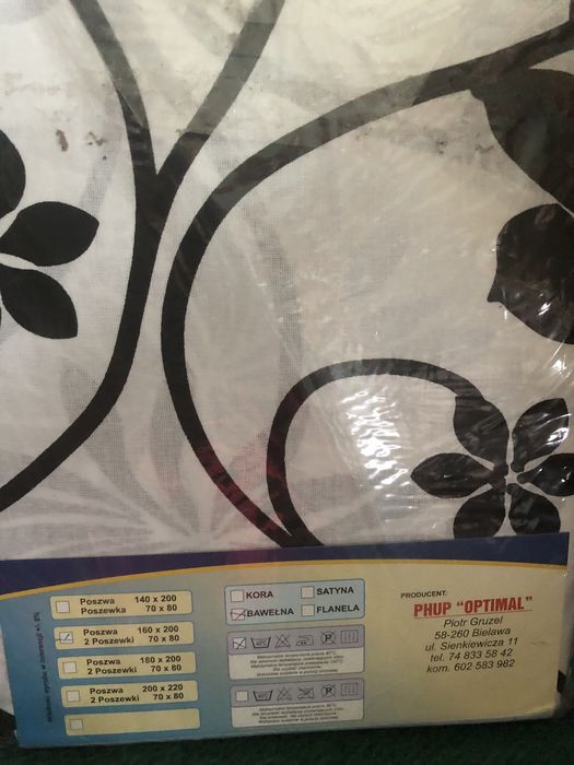 Pościel z bawełny - 3 komplety