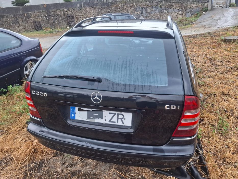 Mercedes c220 2005 acidentado