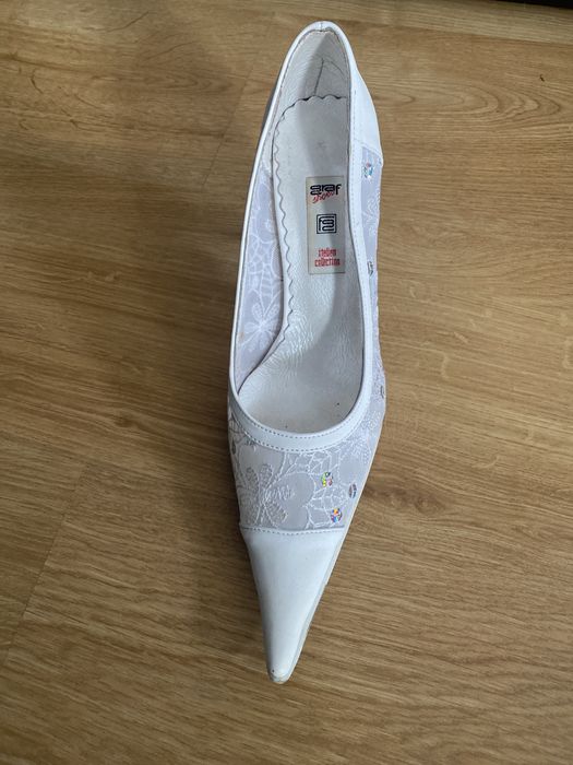 Buty damskie ślubne -wloskie rozmiar 37