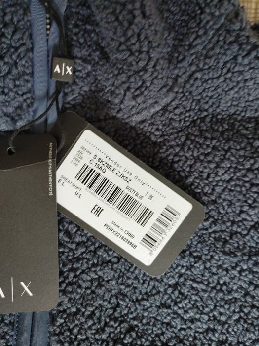 Фліс шерпа Armani Exchange нова розмір L
