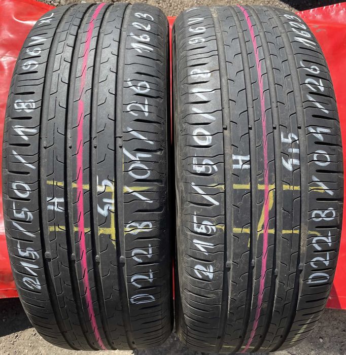 2szt. opony letnie 215/50R18 96V Continental EcoContact 6