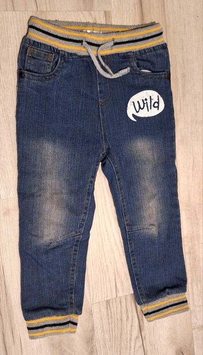 Ocieplane spodnie r. 92