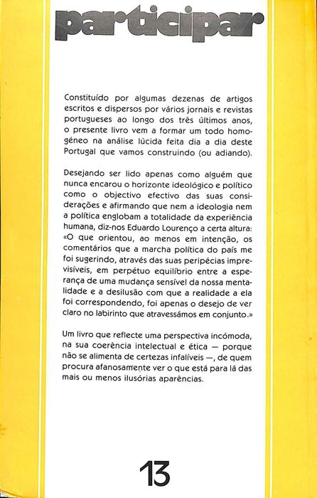 "O Complexo de Marx" de Eduardo Lourenço