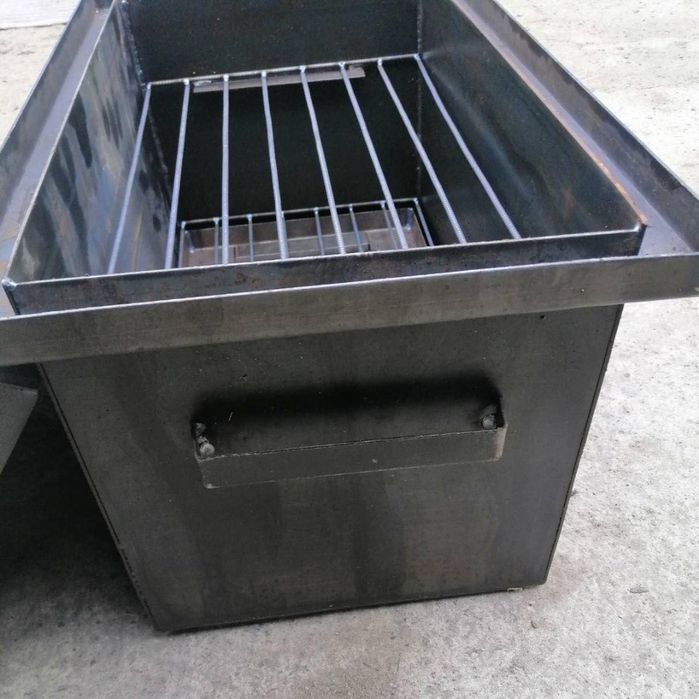 Велика/52×28×31см/2мм/ Коптилка коптилка гарячого копчення