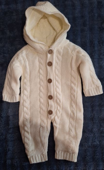 Комбінезон в'язаний з мєхом
