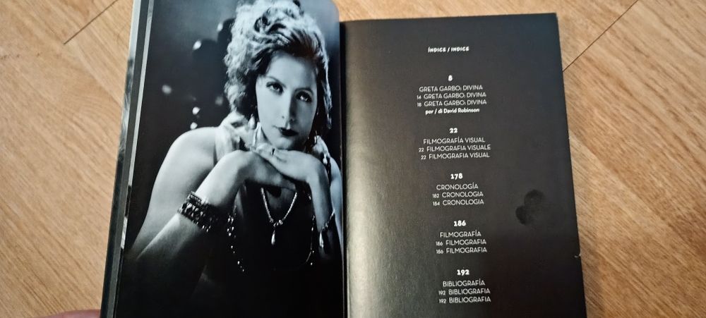 Greta Garbo livro com fotos