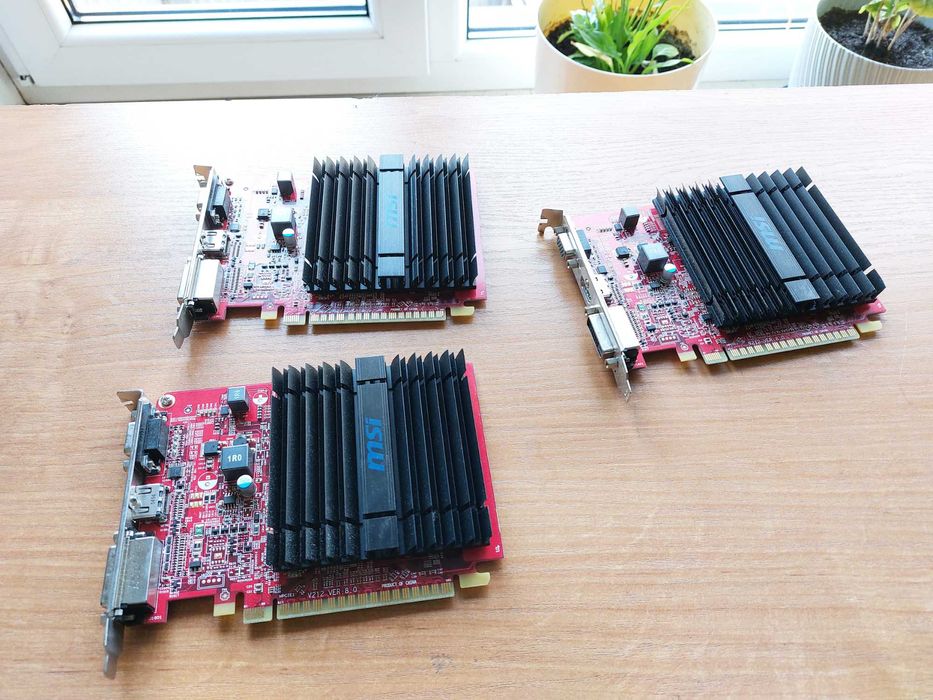 Karta graficzna MSI Radeon HD 6450 Zestaw 3 sztuki
