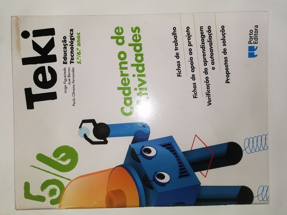 Caderno de Atividades 5/6 Teki, Educação Tecnológica